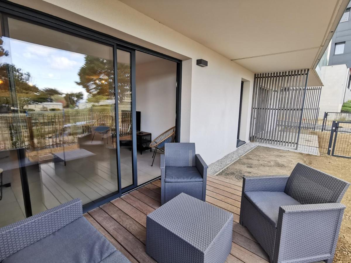 Appartamento Les Ganivelles Donville-les-Bains Esterno foto