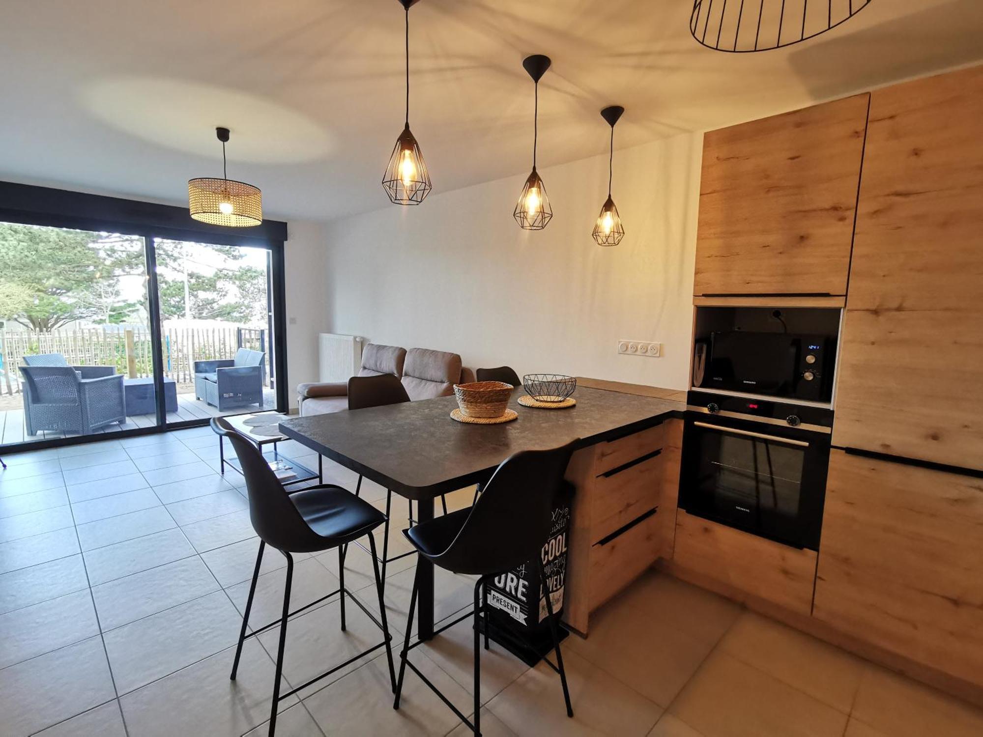 Appartamento Les Ganivelles Donville-les-Bains Esterno foto