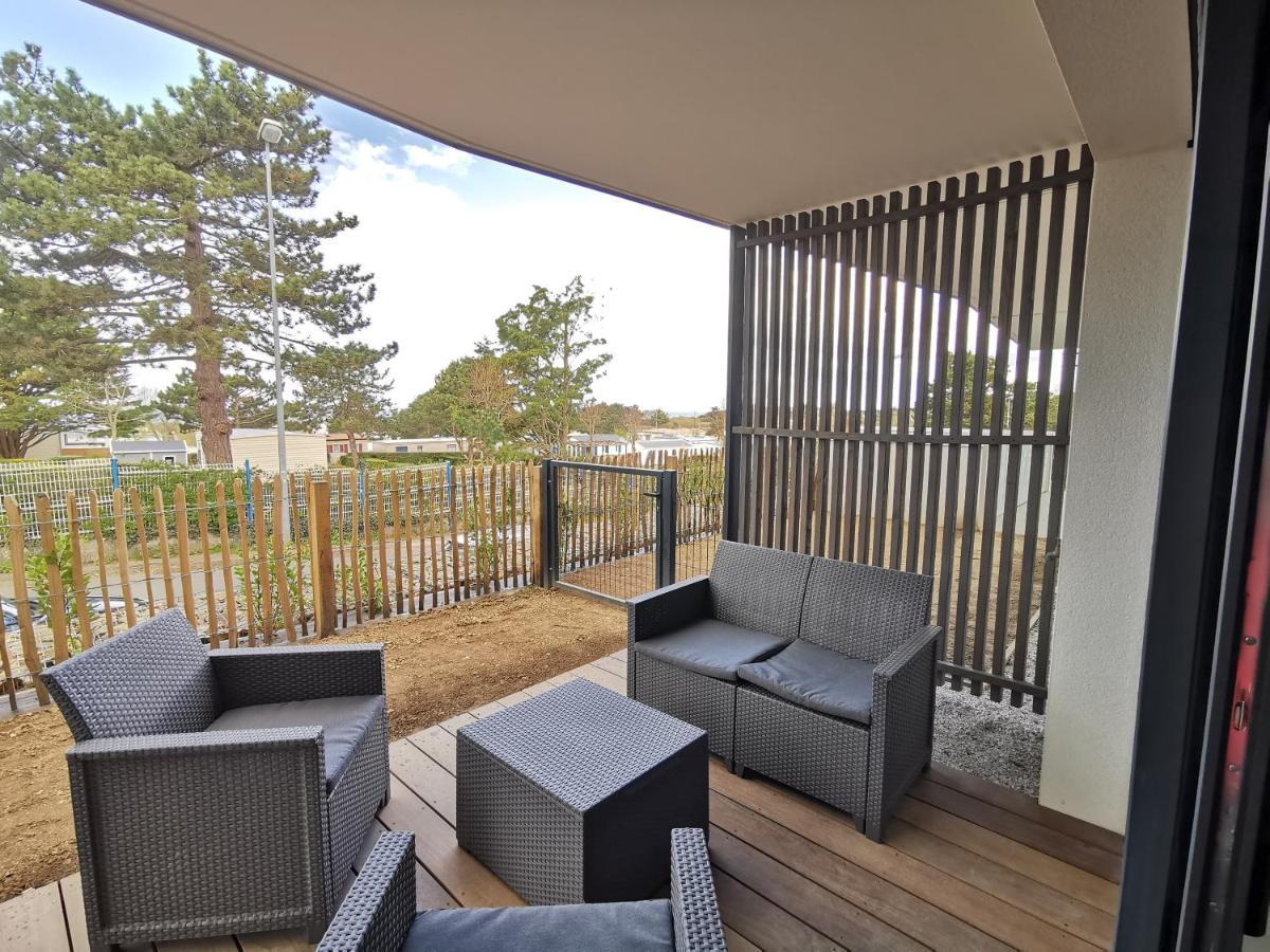 Appartamento Les Ganivelles Donville-les-Bains Esterno foto